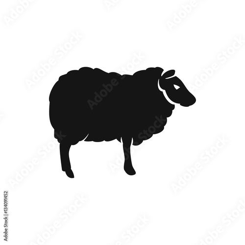sheep icon illustration
