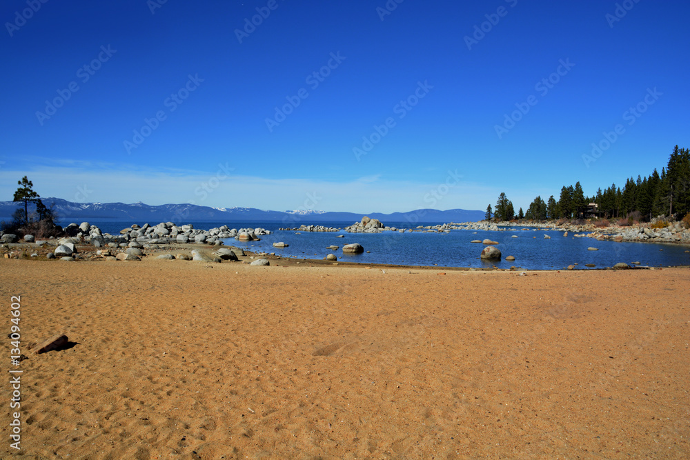 Wonderful landscape of South Lake Tahoe, California Wonderful landscape of South Lake Tahoe, California