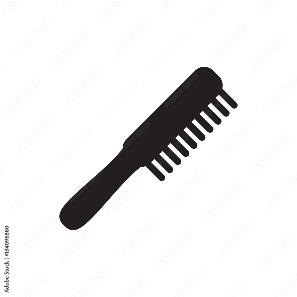 comb icon illustration