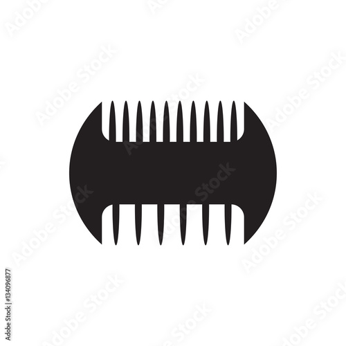 comb icon illustration