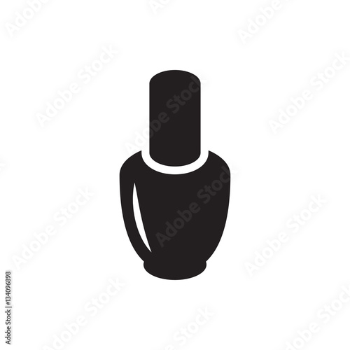 nail polish icon illustration