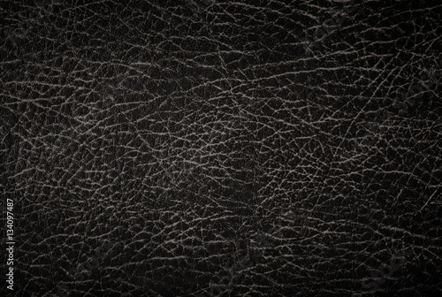  background and texture of black leather sheet