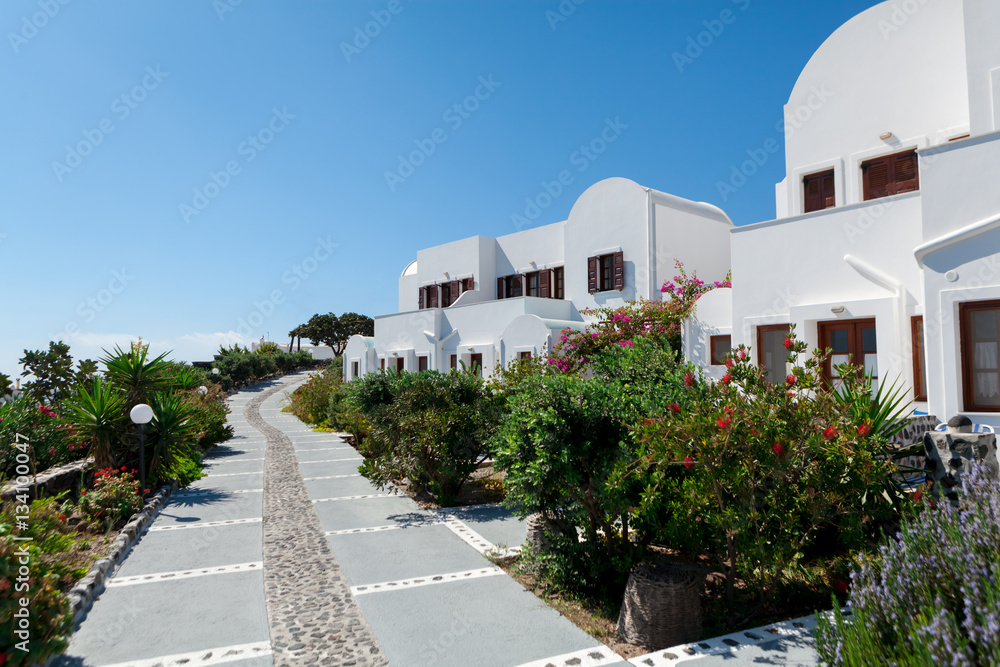 Santorini, Grecja, Oia - Luksusowy Resort z basenami i widokiem na morze  