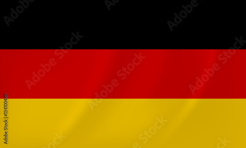 Germany waving flag