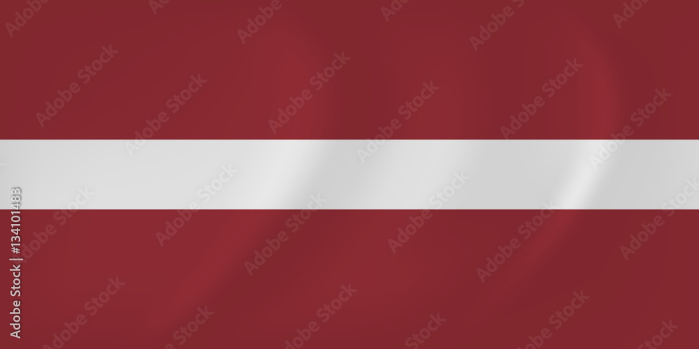 Latvia waving flag Latvia waving flag