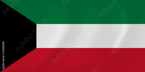 Free Download Kuwait waving flag - GFXLoad