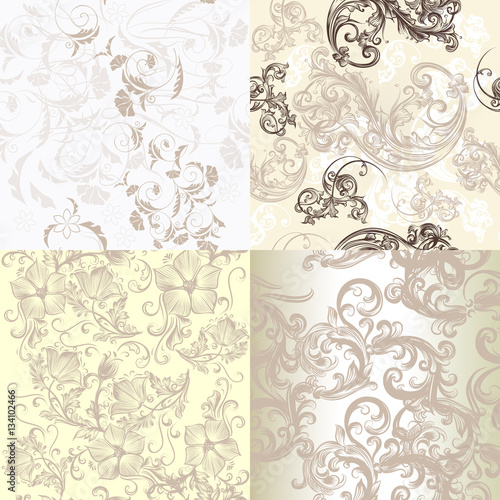Set of vector soft patterns in classic style