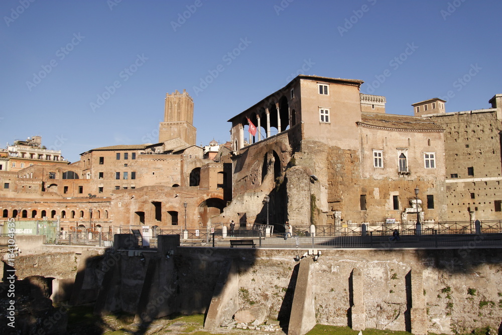 Forum antique romain à Rome, Italie