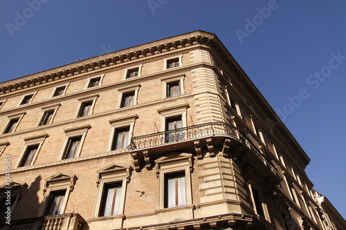 Immeuble ancien à Rome, Italie