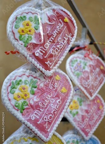 Details of Czech homemade traditional gingerbread cookies
