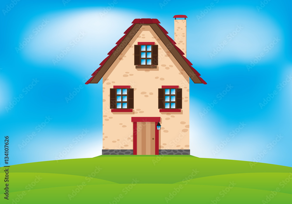 House on the hill. House on the hill.
