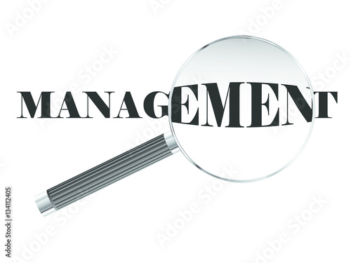 Management Magnifying Glass