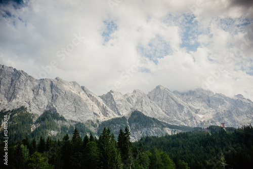 mountain germany landscape peak snow