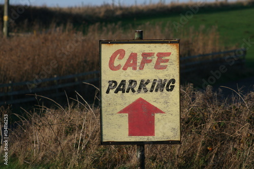cafe sign