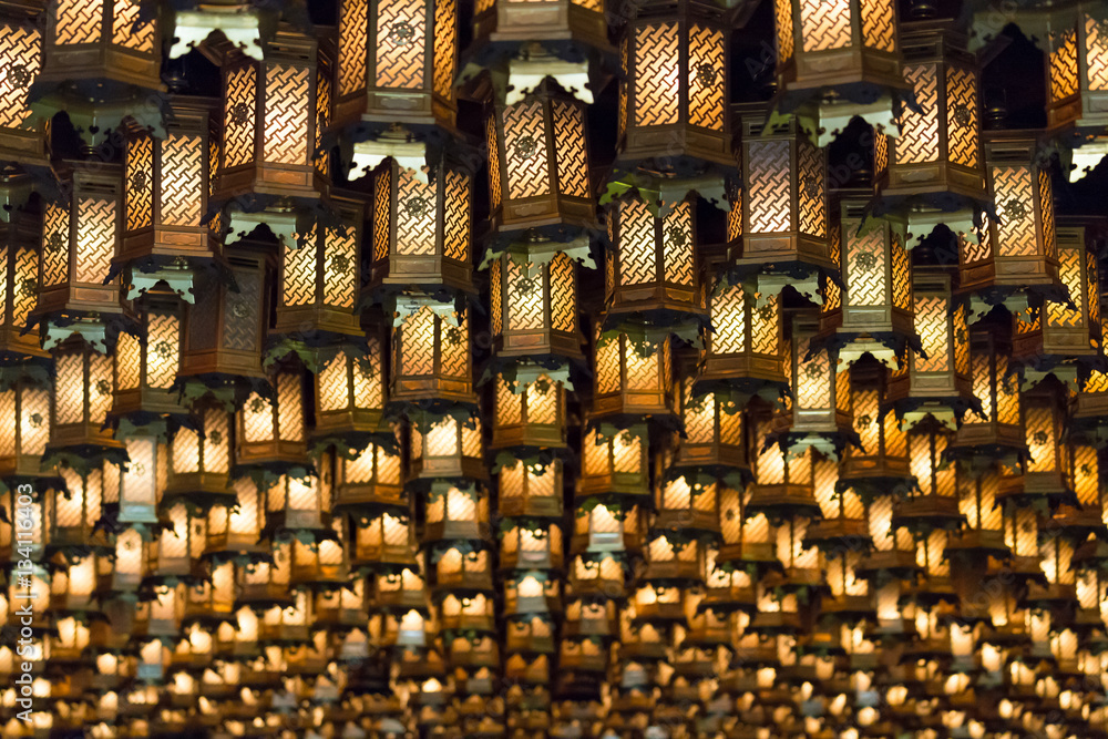 Fototapeta premium Hanging lanterns