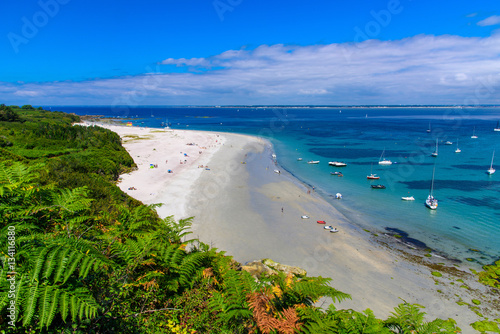 Plage des grands sables à Groix