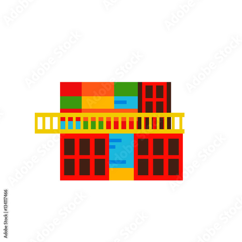 La Boca building icon