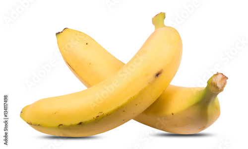 Bananen freigestellt 