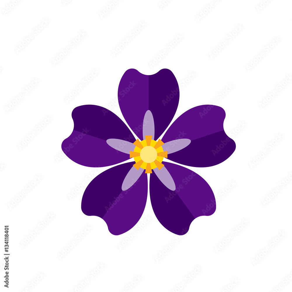 Armenian forget-me-not icon Stock Vector | Adobe Stock