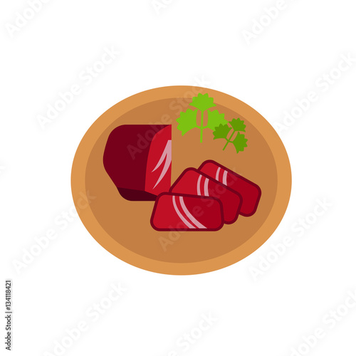 Basturma food icon