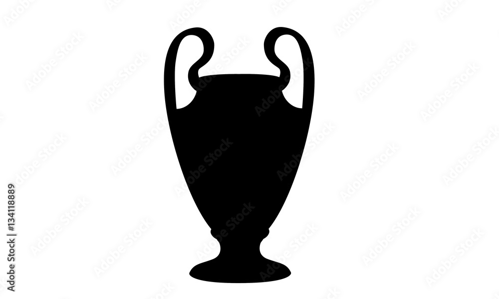 Pictogram - Champions League Trophy - Piktogramm - Pokal, Henkelpott Stock  Illustration | Adobe Stock