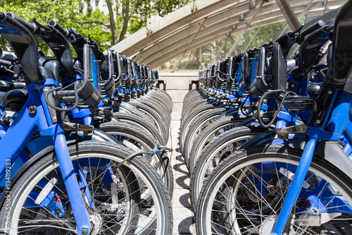 City bikes rent parking in NYC