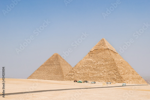 The Great pyramid of Giza. UNESCO World Heritage Site. Egypt.
