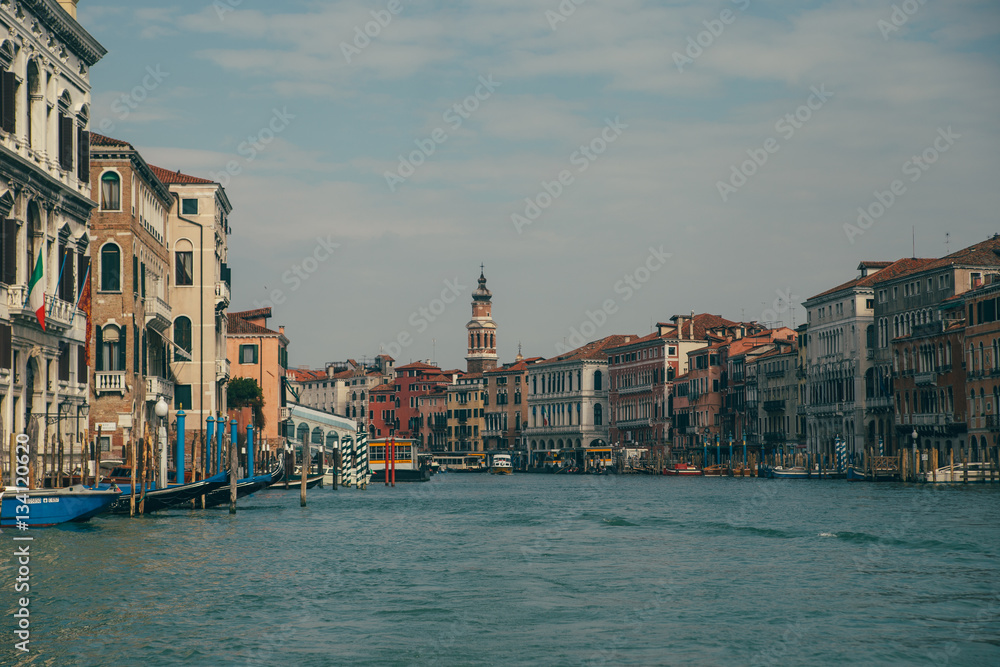 Fototapeta premium italy venezia canal bridge travel