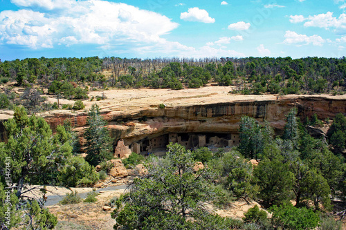 Mesa Verde cliff dwellings in southwest Colorado