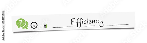 Efficiency