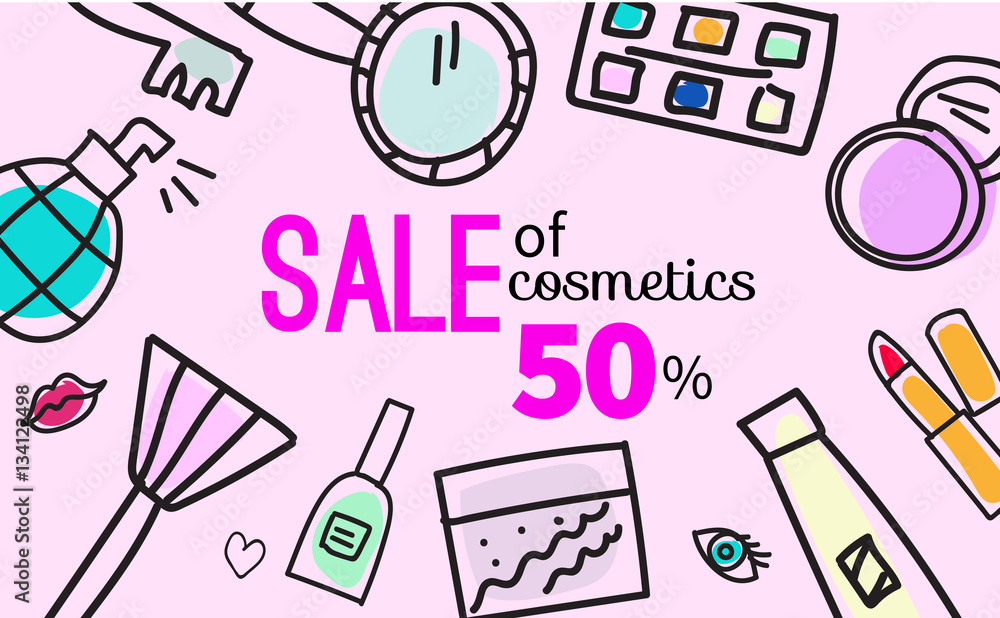 Banner sale cosmetics Banner sale cosmetics