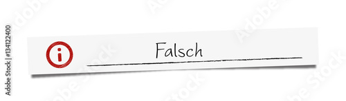 Falsch