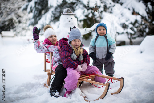 Spaß im Schnee