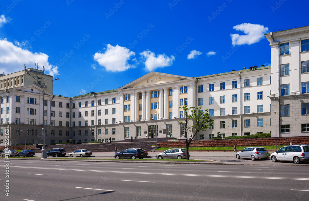 Belarus, Minsk, Independence Avenue