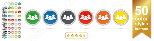Personen Buttons