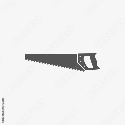 hacksaw icon stock vector illustration flat design