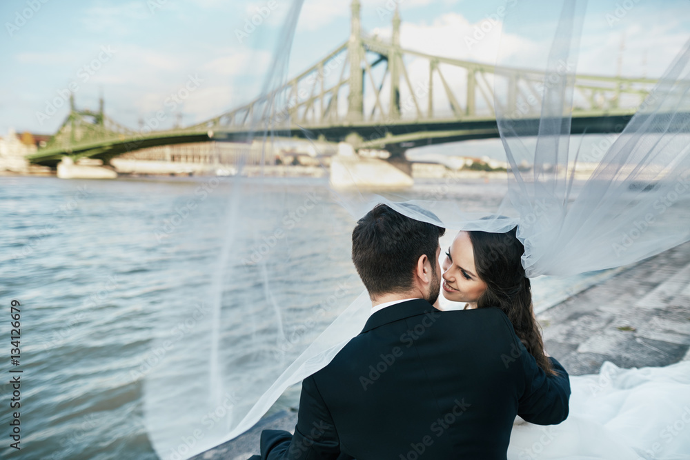 Wedding day photoshoot in old city