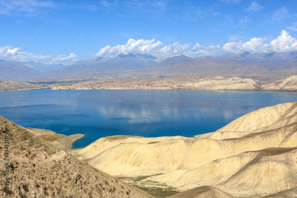 The Toktogul Reservoir The Toktogul Reservoir