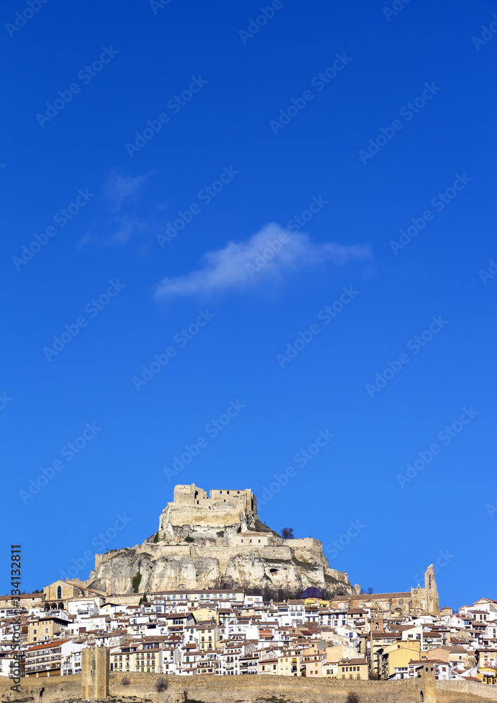 Beautiful mountain village Morella, Spain