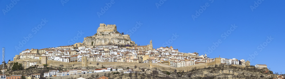 Beautiful mountain village Morella, Spain