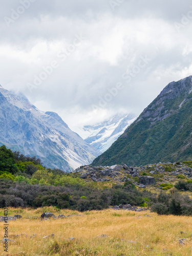 Mount Cook  Aoraki  National Park Canterbury S  dinsel Neuseeland