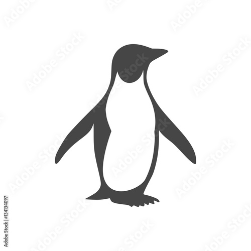 Fototapeta Penguin Icon - vector Illustration