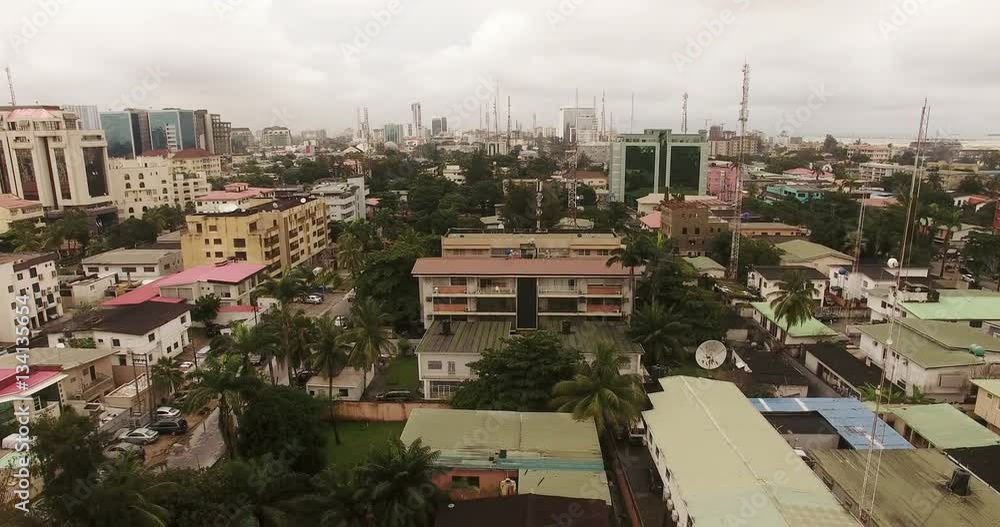 Aerial if Lagos, Nigeria Aerial if Lagos, Nigeria