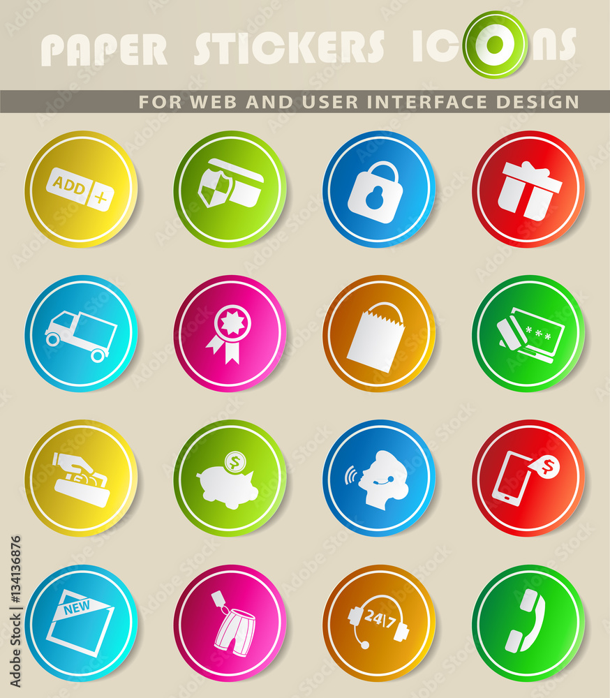 e-commerce icon set e-commerce icon set