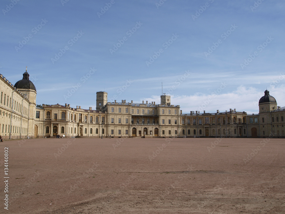 Gatchina palace in Saint-Petersburg, Russia