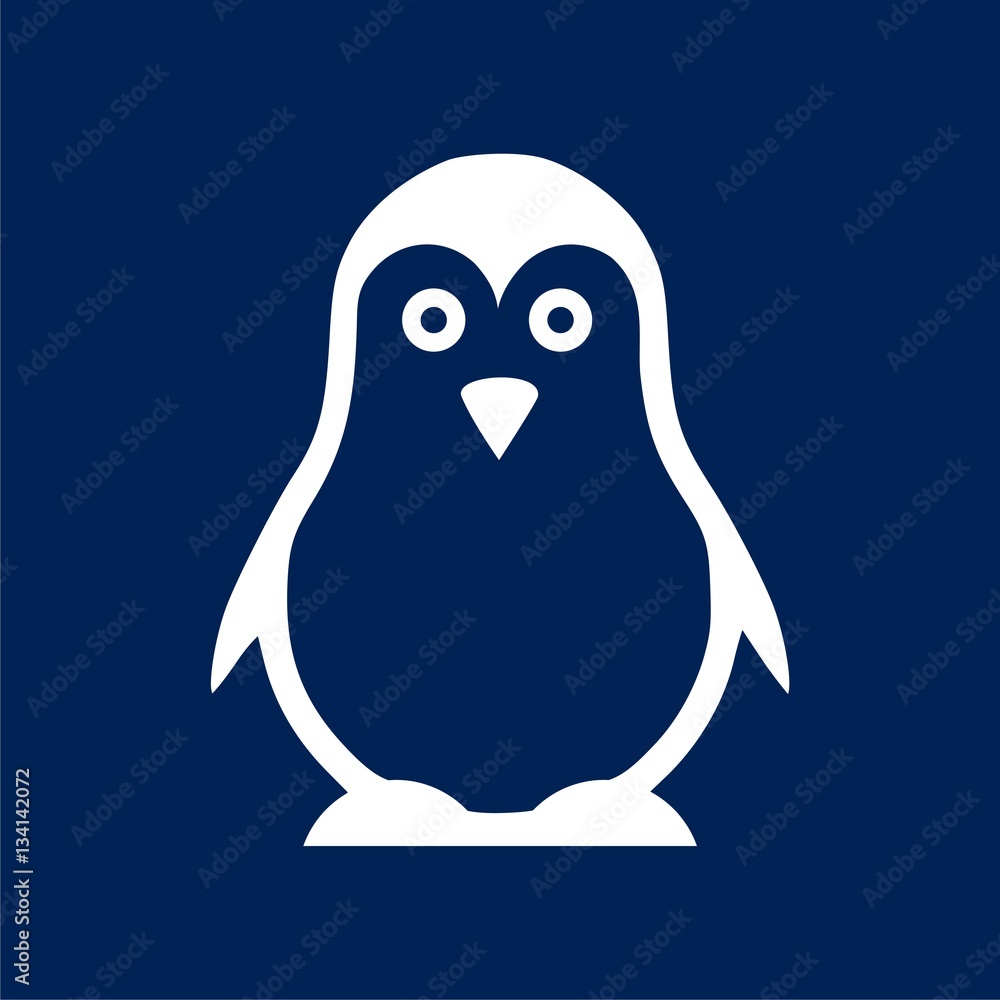 Fototapeta premium Penguin Icons - vector Illustration