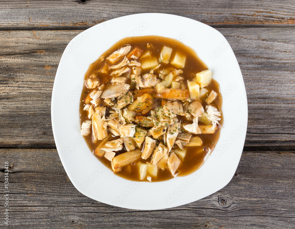 chicken poutine quebec cuisine chicken poutine quebec cuisine