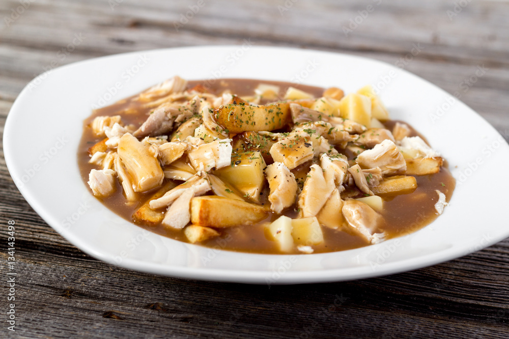 chicken poutine quebec cuisine chicken poutine quebec cuisine