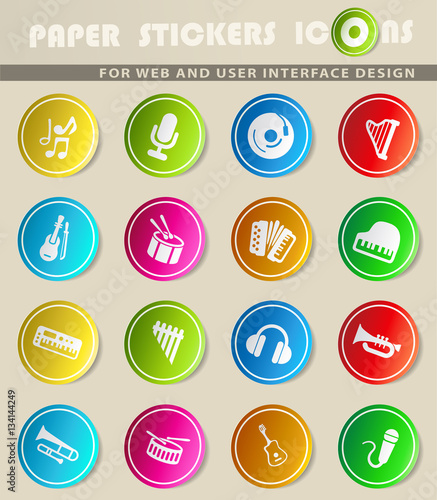 music icon set