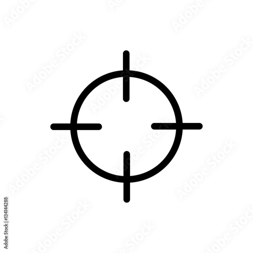 Aim Icon Vector